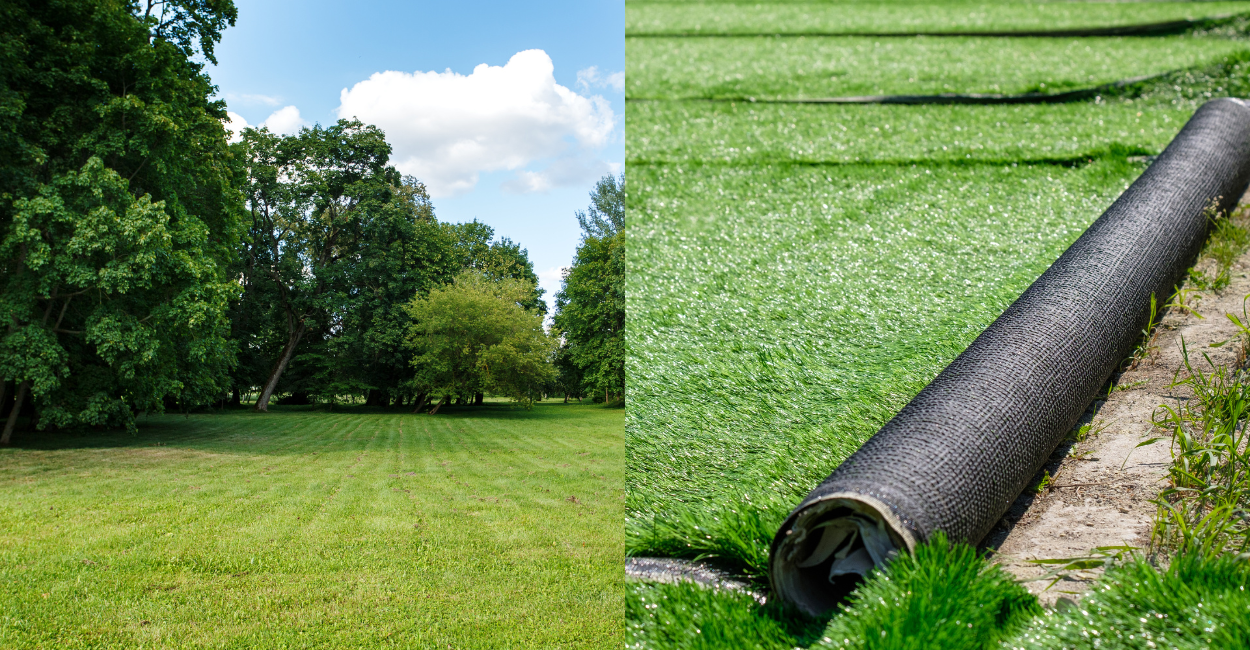 Grama Natural vs. Sintética: Qual Escolher Para Economizar e Preservar o Meio Ambiente?